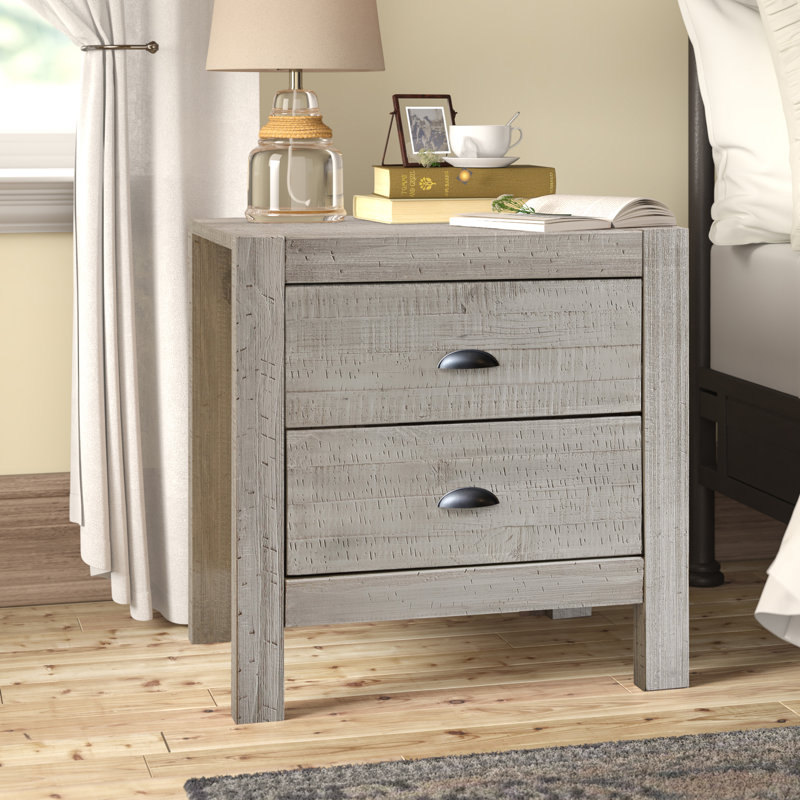 Montauk 2 Drawer Nightstand & Reviews Birch Lane